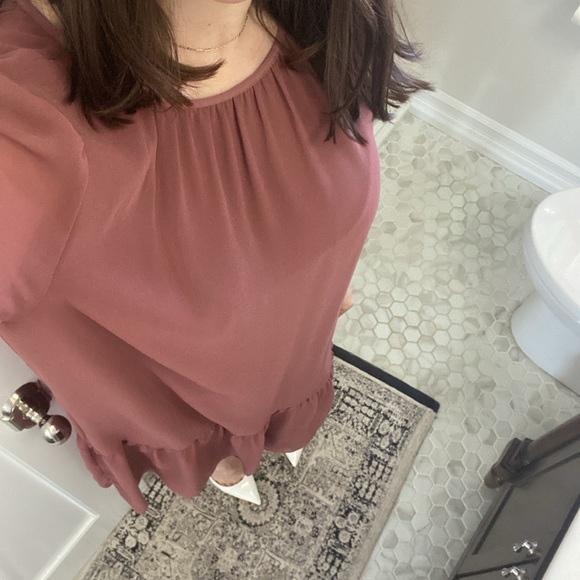 Wilfred dress in rose - Picture 6 of 9